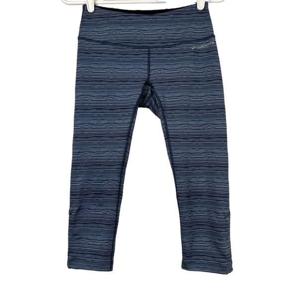 Brooks Urban Run Capri Blue Striped Small - Picture 2 of 11
